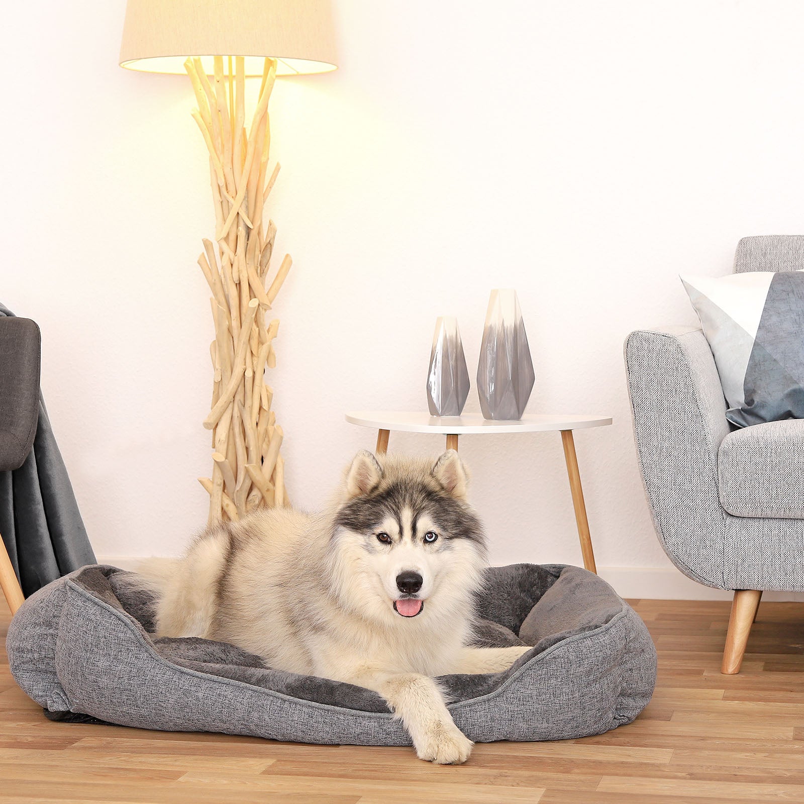 Cama para gatos con funda extraíble