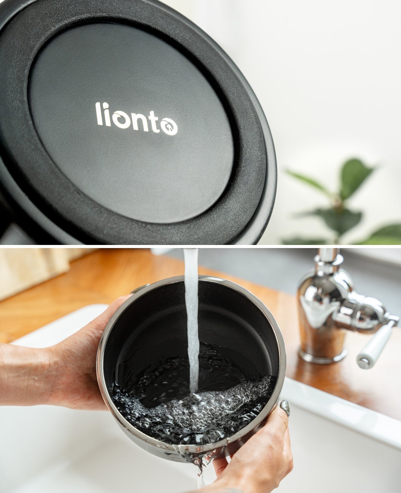 Cuenco de acero inoxidable para gatos