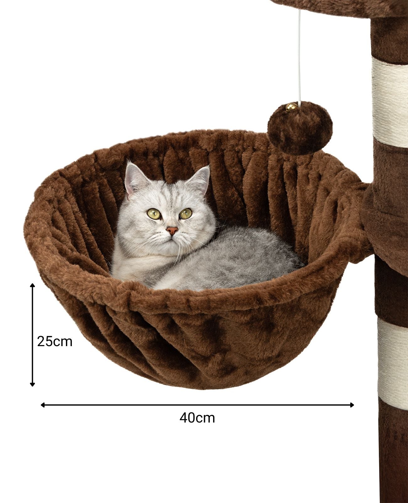 Hamaca Hecha de Felpa, 15 - 25 cm