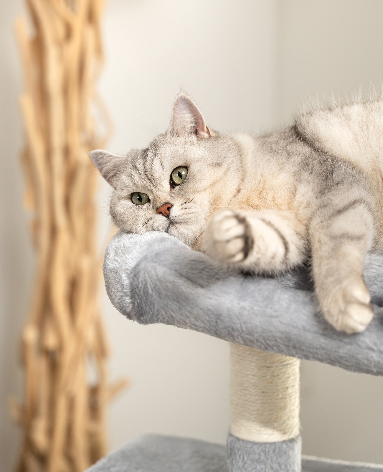 Poste rascador para gatos, 80 cm