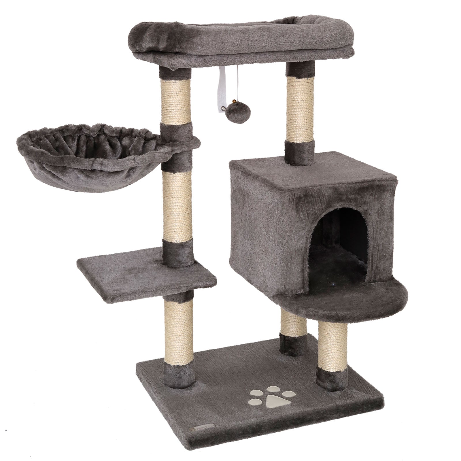 Poste rascador para gatos altura 93 cm