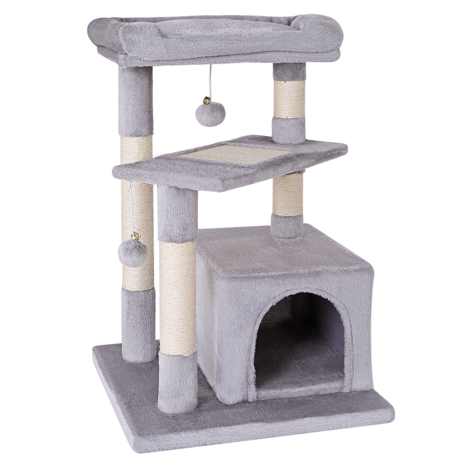 Poste rascador para gatos, 75 cm