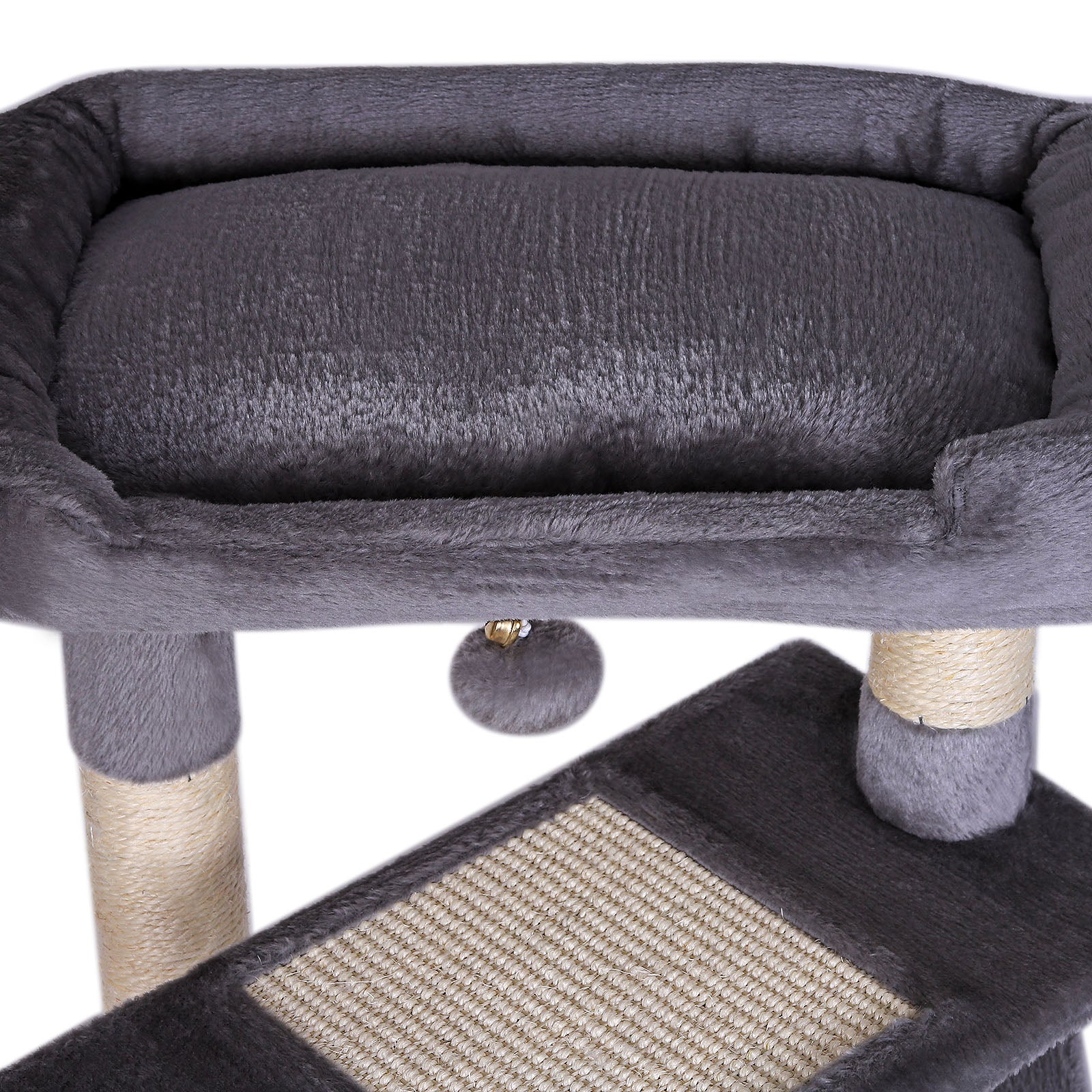 Poste rascador para gatos, 75 cm