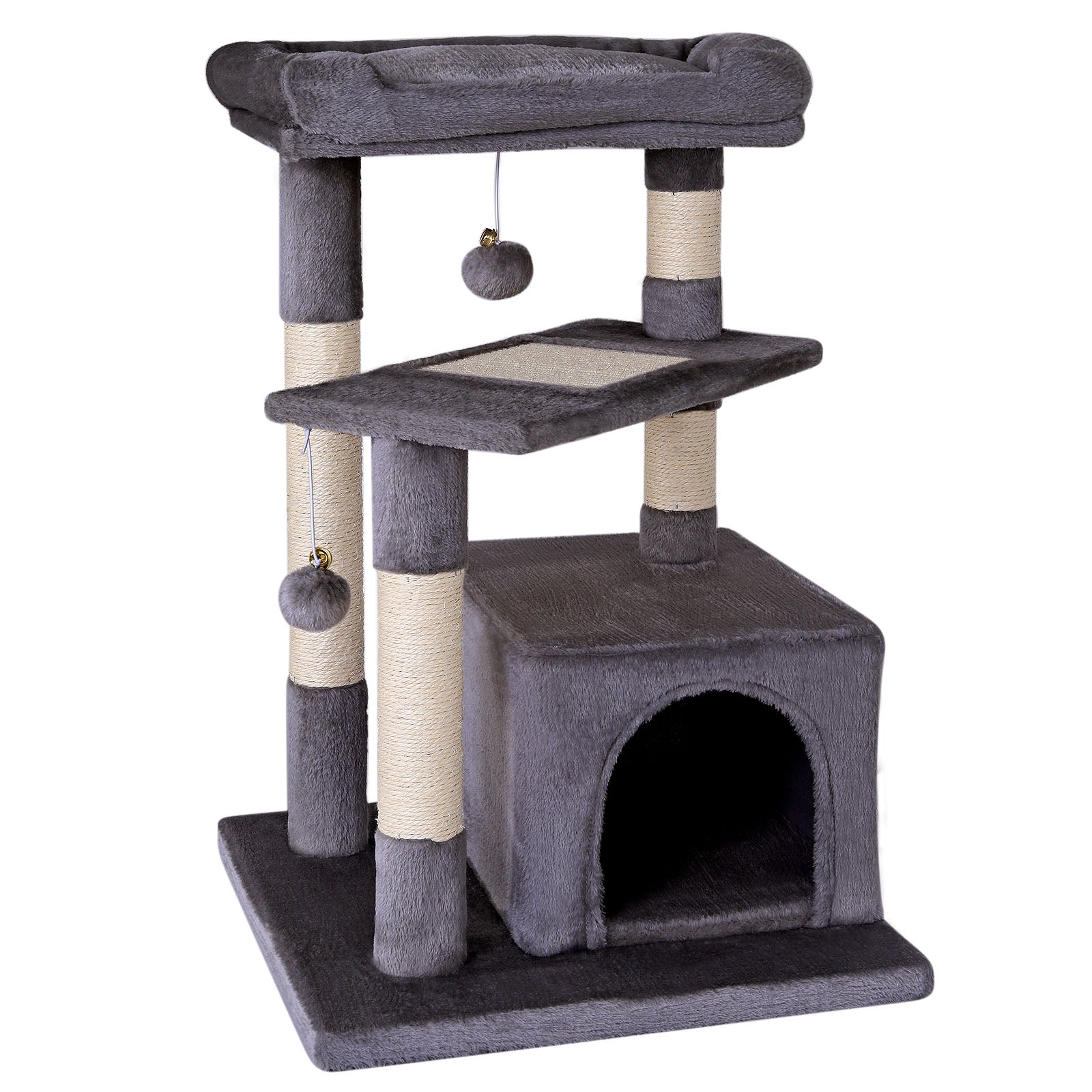 Poste rascador para gatos, 75 cm