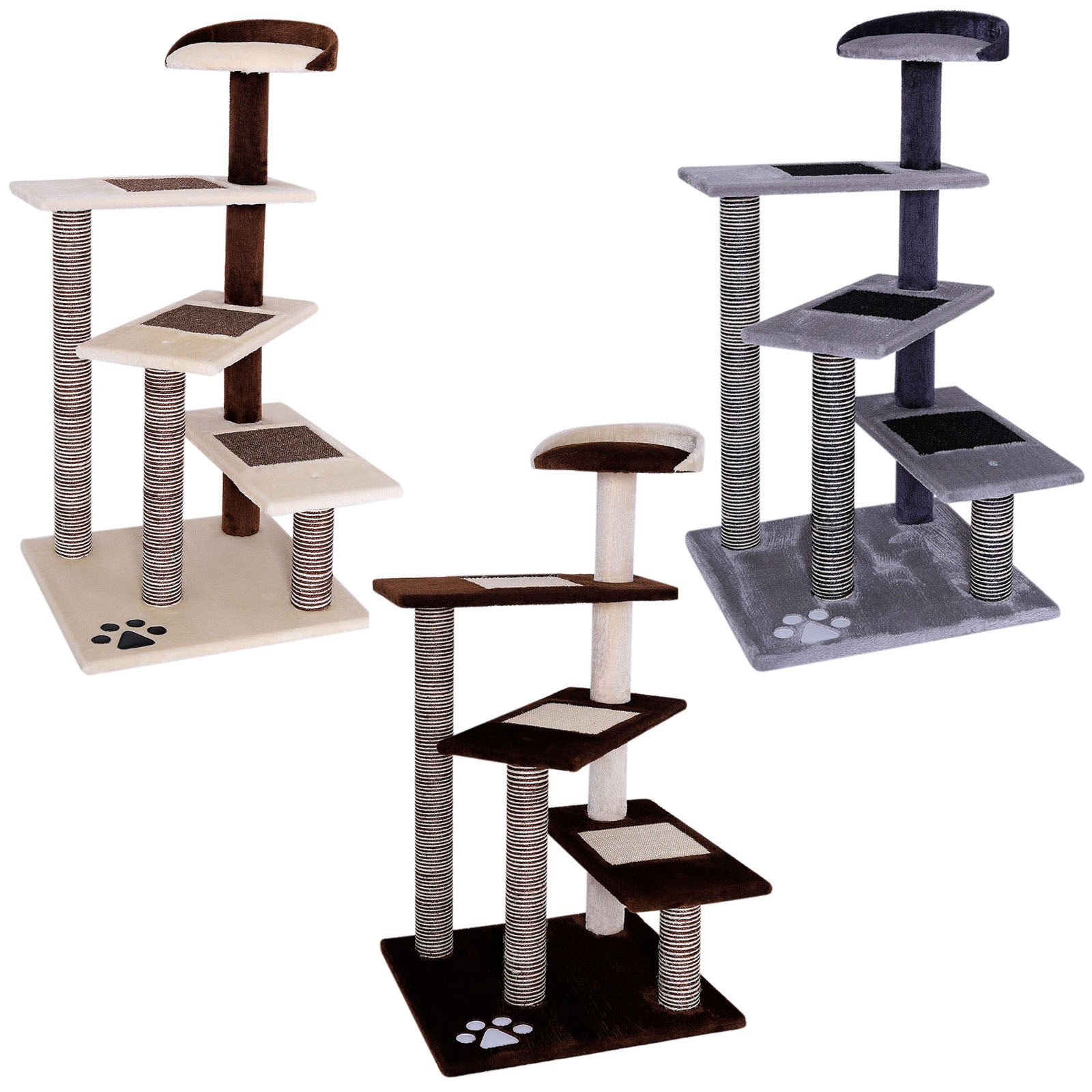 Poste rascador para gatos altura 100 cm