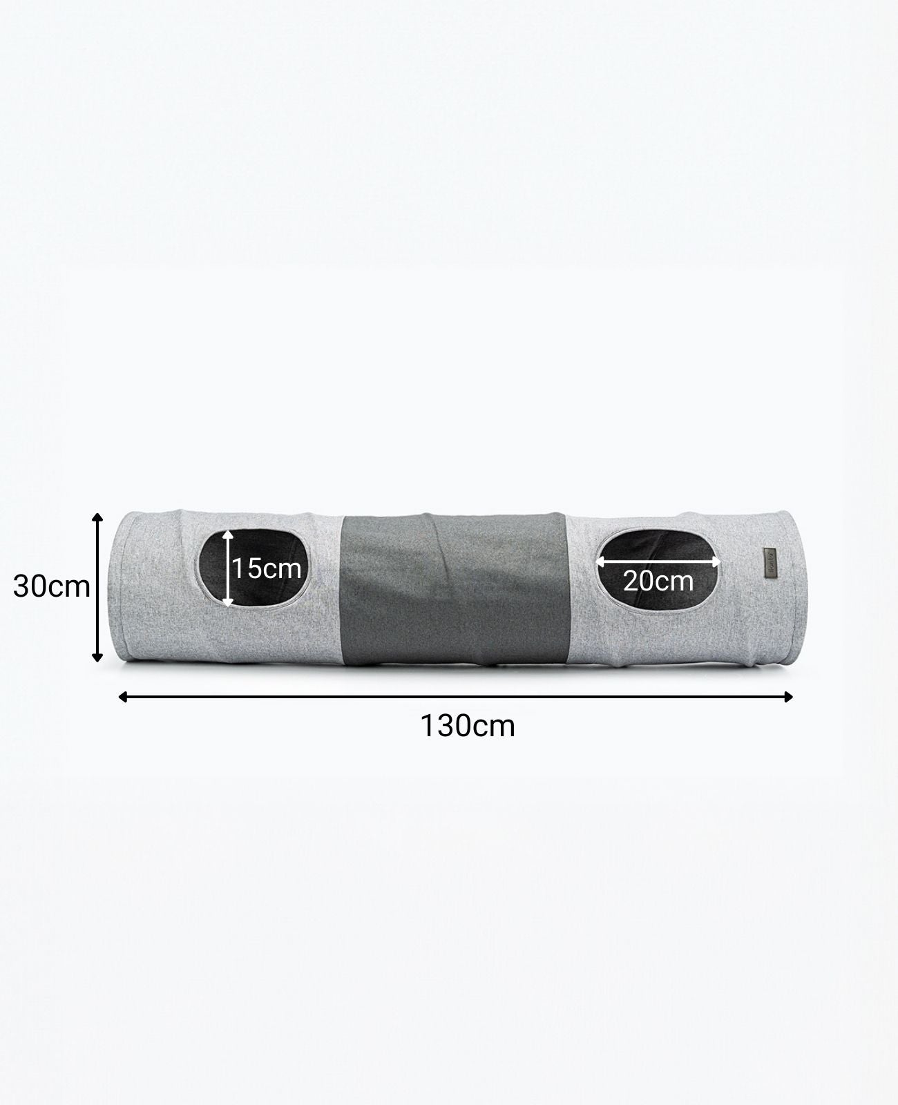 Túnel para gatos con pelota de juego