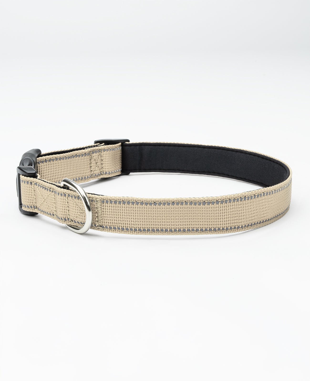 lionto Collar reflectante para perro de nylon acolchado, varias tallas y colores