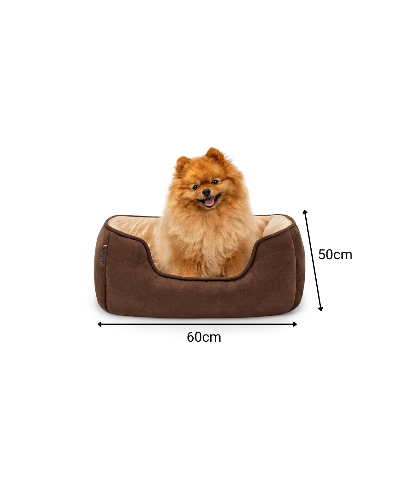 Cama para perros 2 en 1 con aspecto de ante